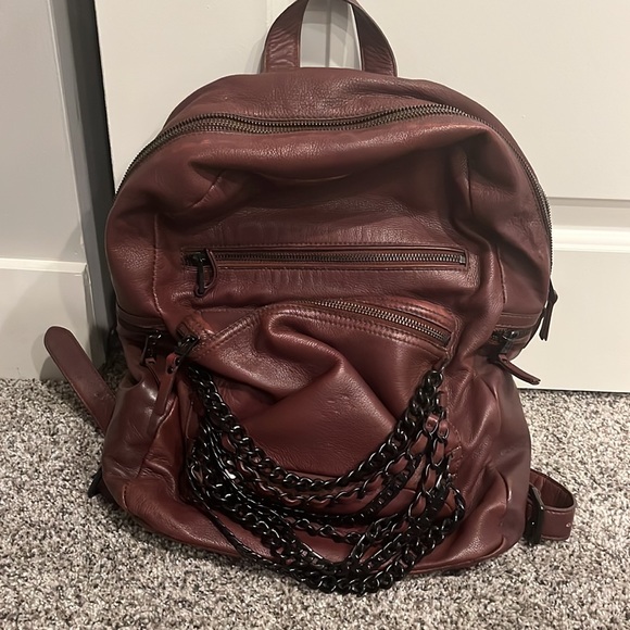 Ash Domino Leather backpack main image 4